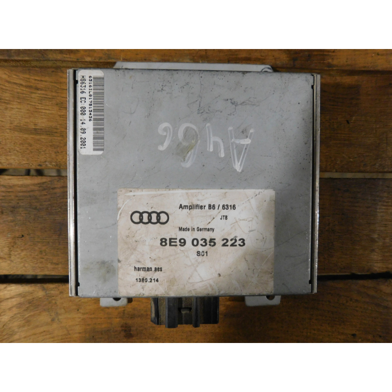 Усилювач акустичної системи AUDI A4B6. 8E9035223. Усилювач акустичної системи AUDI A4B6. 8E9035223.