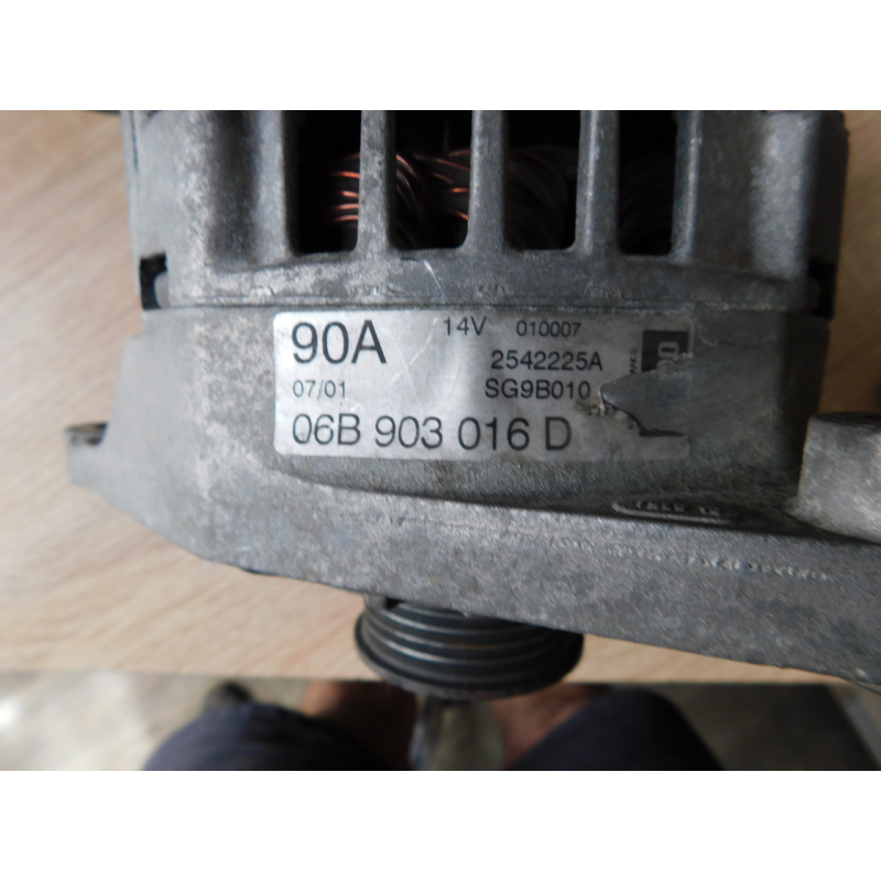 Генератор 90A. 14V.  06B903016D. VW PASSAT B5. AUDI A4B5. AUDI A6C5.