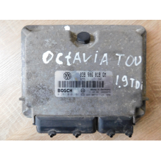 Блок управління двигуном ЕБУ. SKODA OCTAVIA  TOUR 1.9TDI.  038906018GM.