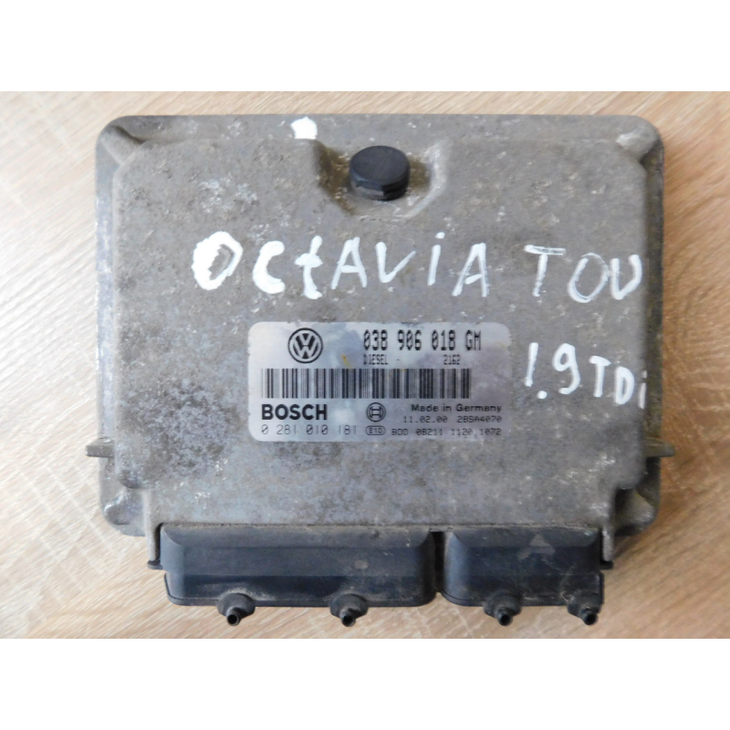 Блок управління двигуном ЕБУ. SKODA OCTAVIA TOUR 1.9TDI. 038906018GM. Блок управління двигуном ЕБУ. SKODA OCTAVIA TOUR 1.9TDI. 038906018GM.