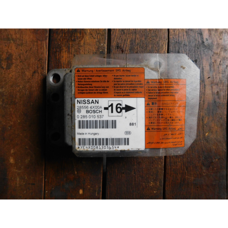 Блок подушок безпекі AIRBAG NISSAN NAVARA D40 2.5 DCI. 0285010537