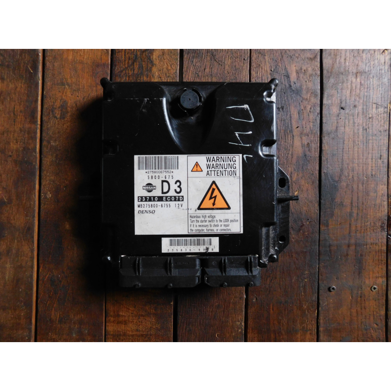 Блок управління двигуном NISSAN NAVARA D40 2.5 DCI. MB2758006755.