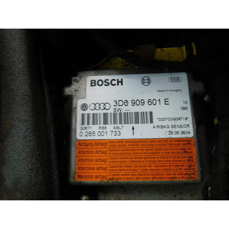 Блок управління  AIRBAG  VW TOUAREG 5.0 TDI V10. 3D0909601E.