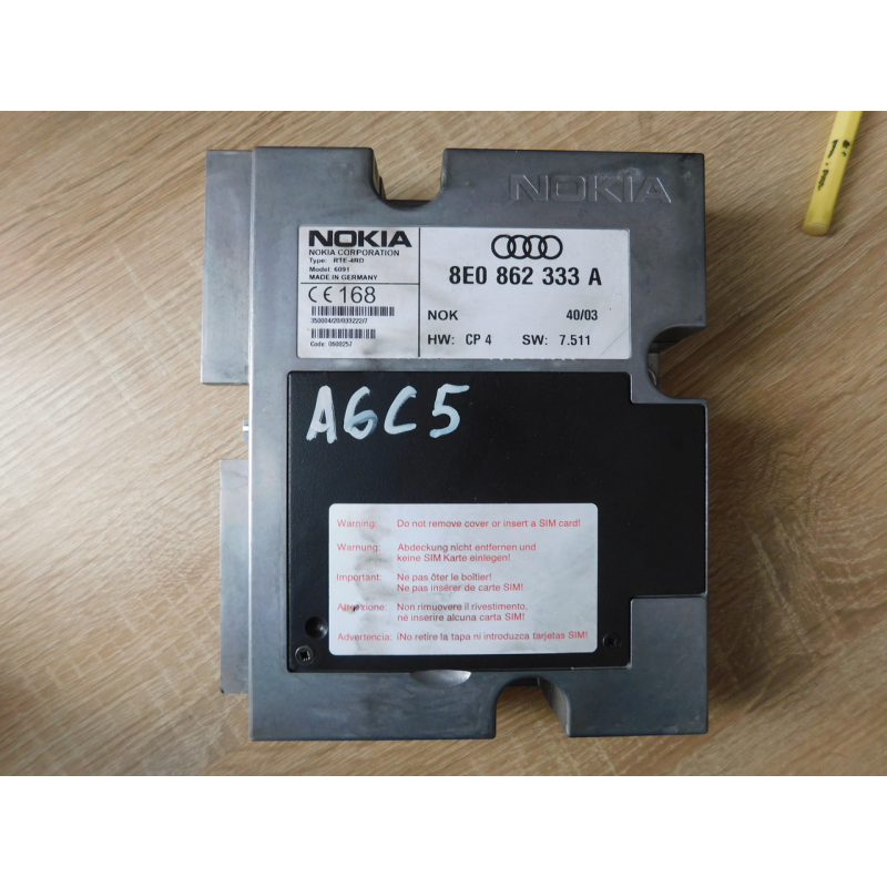 Блок керування телефоном AUDI A6C5. 8E862333A.