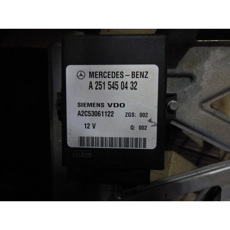 Блок керування пневмопідвіскою MERCEDES W251 W211. A2515450432.