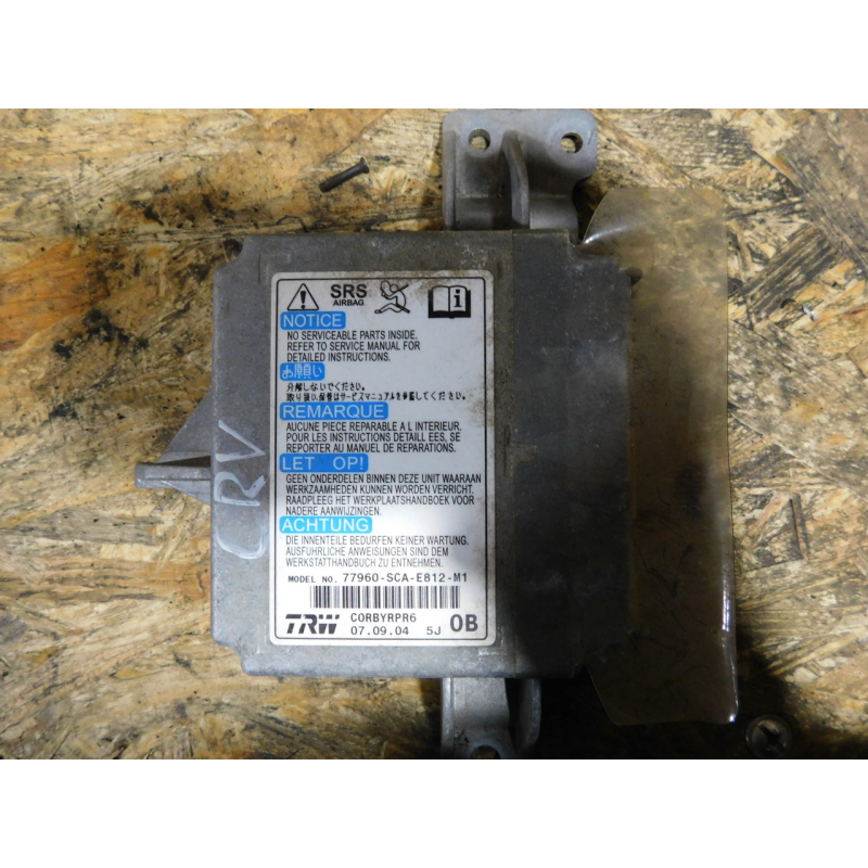 Блок керування подушками безпекі AIRBAG  HONDA CR-V 2.  2.0b. 77960-SCA-E812-M1.