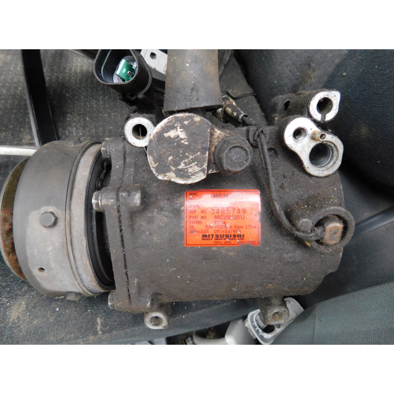 Компресор кондиціонера MITSUBISHI PAJERO SPORT. MR360532. Компресор кондиціонера MITSUBISHI PAJERO SPORT. MR360532.