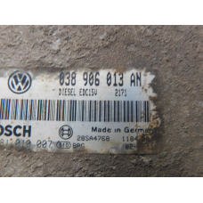 Блок управління двигуном  VW CADDY  1.9 SDI.  038906013AN.