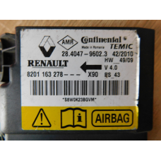Блок AIRBAG RENAULT LOGAN. 8201163278.