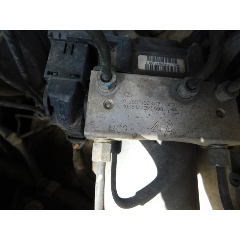 Блок  ABS  NISSAN NAVARA D-22 PICKAP.  0265232517.