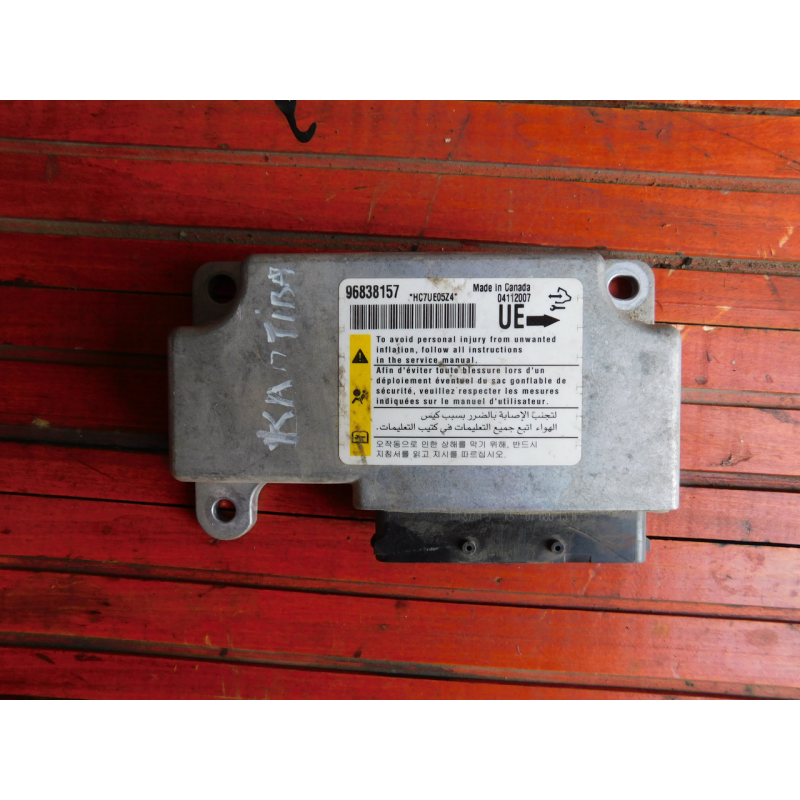 Блок управління подушками безпекі AIRBAG  CHEVROLET CAPTIVA. 96838157.