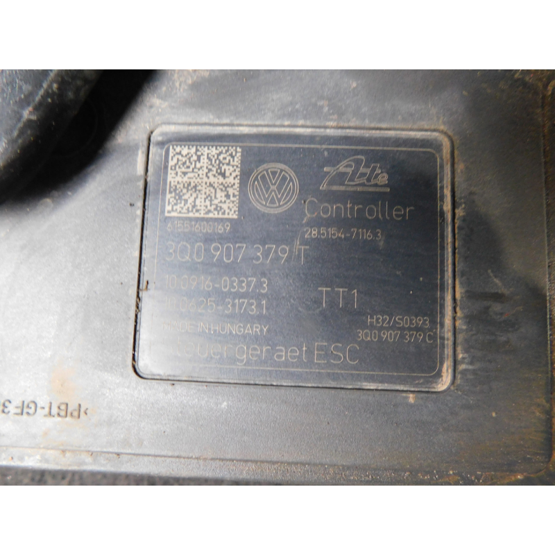 Блок  ABS SKODA OCTAVIA  A-7. 3Q0907379T.