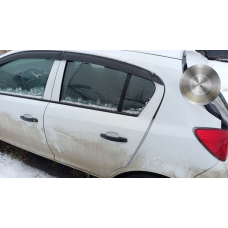 Двері задні ліві голі Opel Corsa (2010)
