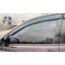 Скло передньої лівої дверки (рухове) Hyundai Elantra 2007