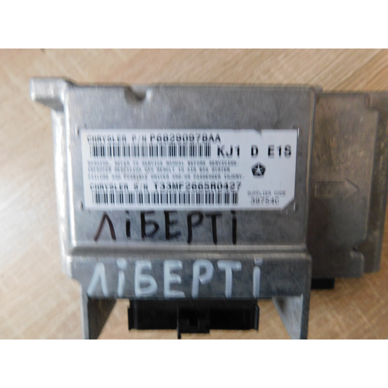 Блок безпекі AIRBAG JEEP LIBERTY. 2.8 D. P68290978AA