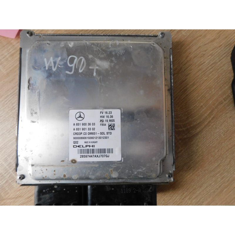 Блок управління двигуном MERCEDES SPRINTER W907. A6519003603. A6519013302. Блок управління двигуном MERCEDES SPRINTER W907. A6519003603. A6519013302.