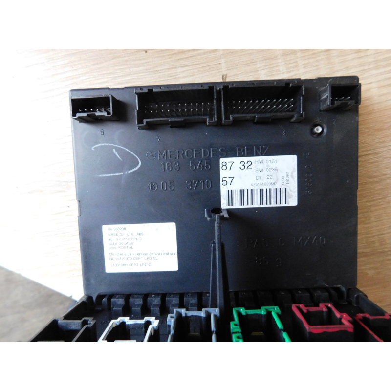 Блок комфорту SAM MERCEDES W163. A1635458732 Блок комфорту SAM MERCEDES W163. A1635458732