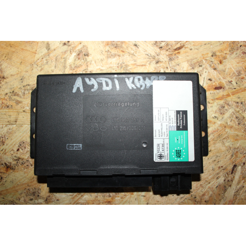 Блок комфорту, Audi A6 C5, 4B0 962 258 A