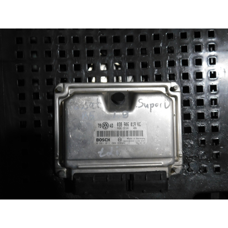Блок керування двигуном PASSAT B5.PASSATB5 1.9 TDI. 038906019KS.